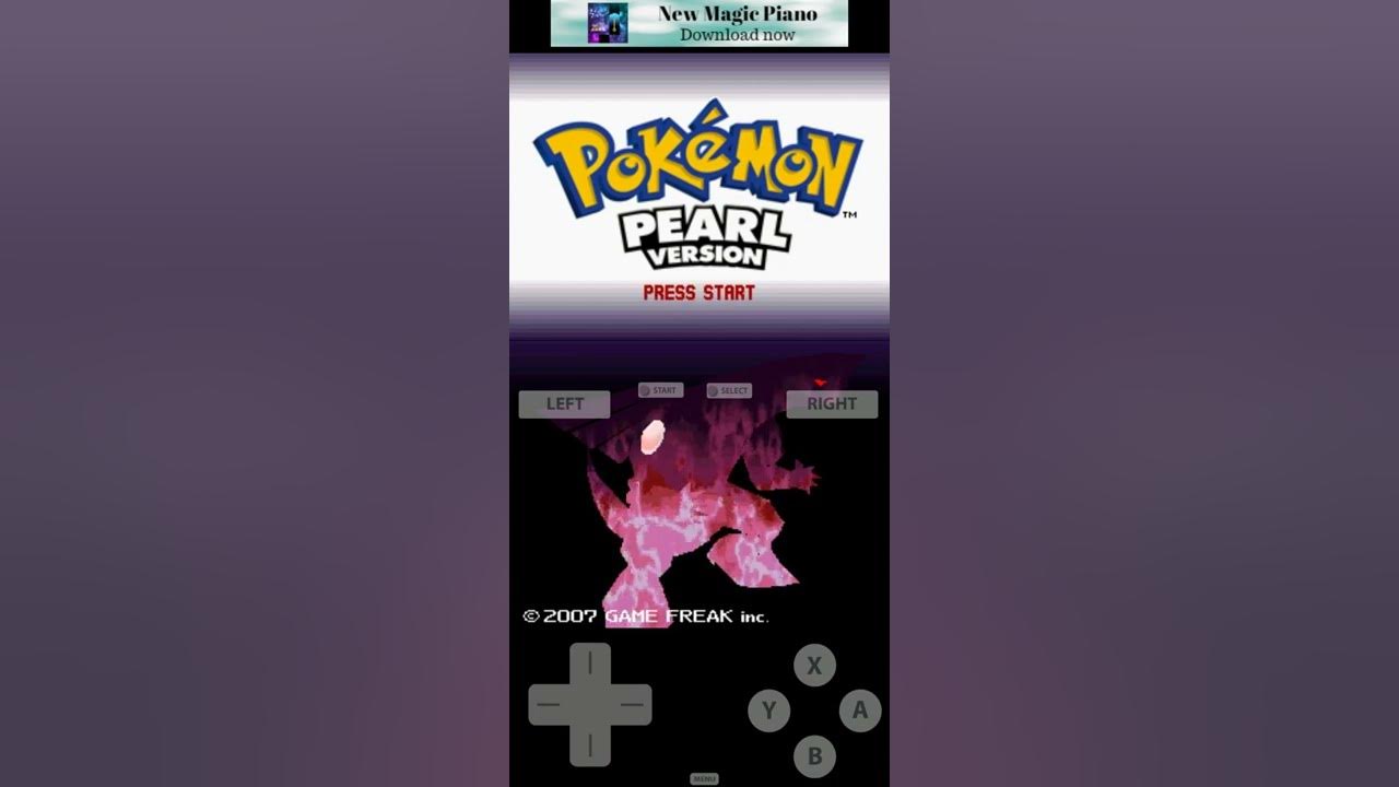 pokemon pearl nds rom YouTube