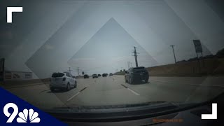 GRAPHIC: Crash on I-25 being reported as road rage, CSP says