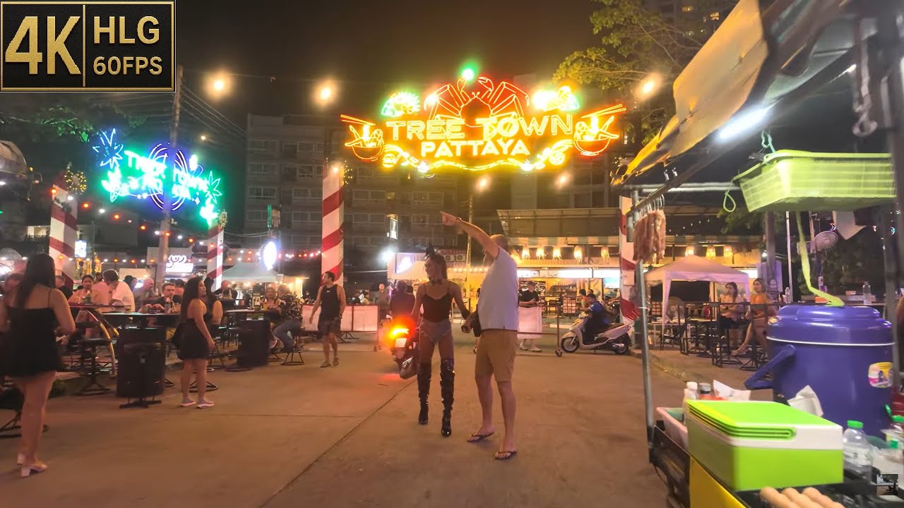 [4K HLG]🚶‍♂Soi Made in Thailand | Myth Beer Town | Tree Town🚶‍♂Buakhao | Pattaya | 20260107