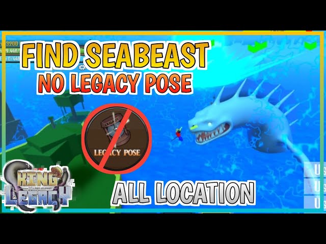 where the sea monster is king legacy｜TikTok Search