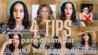 4 TIPS PARA DISIMULAR UNA NARIZ GRANDE // maquillaje  Accesorios