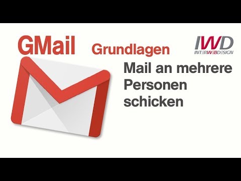 Gmail Mail an mehrere Personen