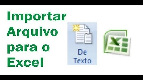 Importando arquivo de texto com delimitador no Excel 2007