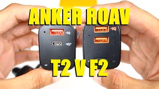 Anker Roav Smartcharge T2 (F2 Pro now?) vs. F2 Review - Bluetooth Wireless FM  Transmitter 