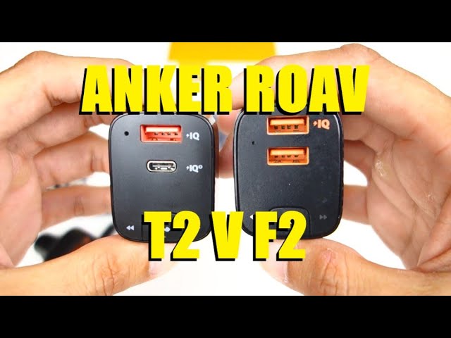Anker Roav Smartcharge T2 Pro vs. F2 Review - Bluetooth Wireless Transmitter YouTube