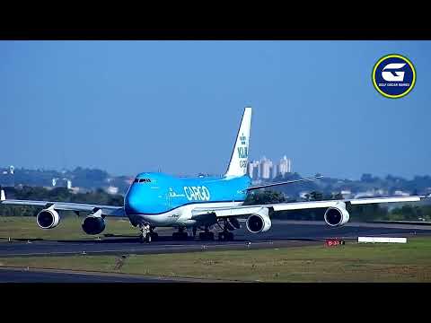 Pouso de Boeing 747 da Martinair e emergência médica a bordo do voo Azul 4302 em Viracopos