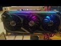 RTX 3060 Ti ASUS STRIX в майнинге. Ethash, CFX... Троттлинг и система охлаждения в майнинге