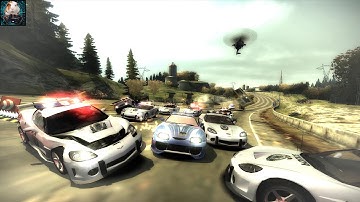 Toyota Supra - Need For Speed Most Wanted | Epic Police Chase!