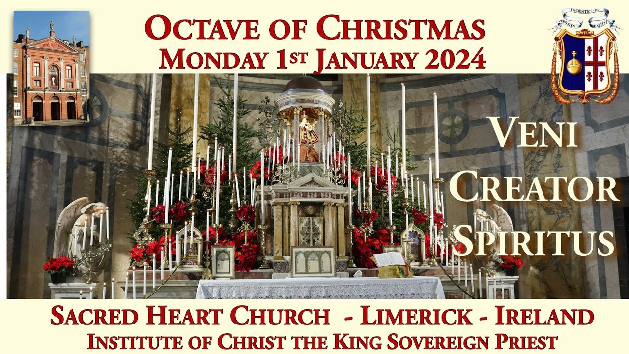 Monday 1st January 2024 Octave of Christmas YouTube