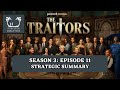 The Traitors Season 3: Episode 11 Strategic Summary