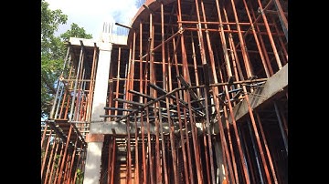 Kho Tư liệu Xây dựng - Cấu tạo cốp pha sàn lầu 1 tại khu vực thông tầng của tầng lửng