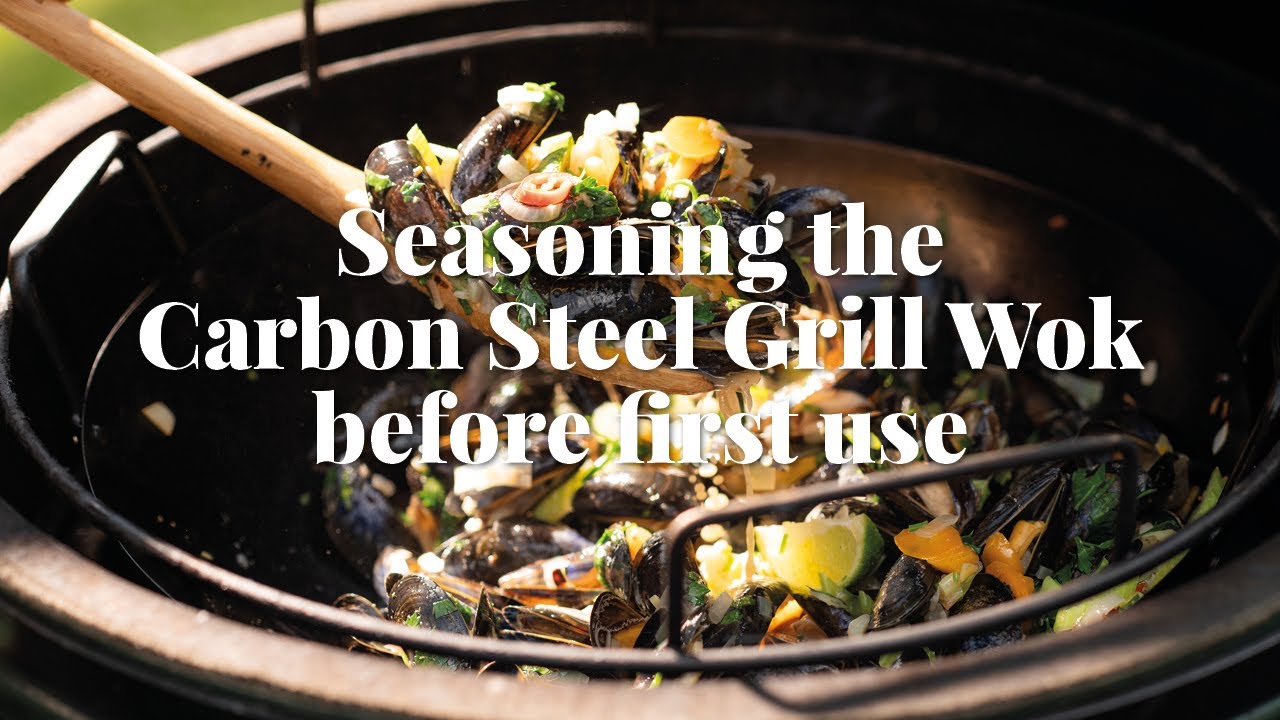 Carbon Steel Wok - Big Green Egg