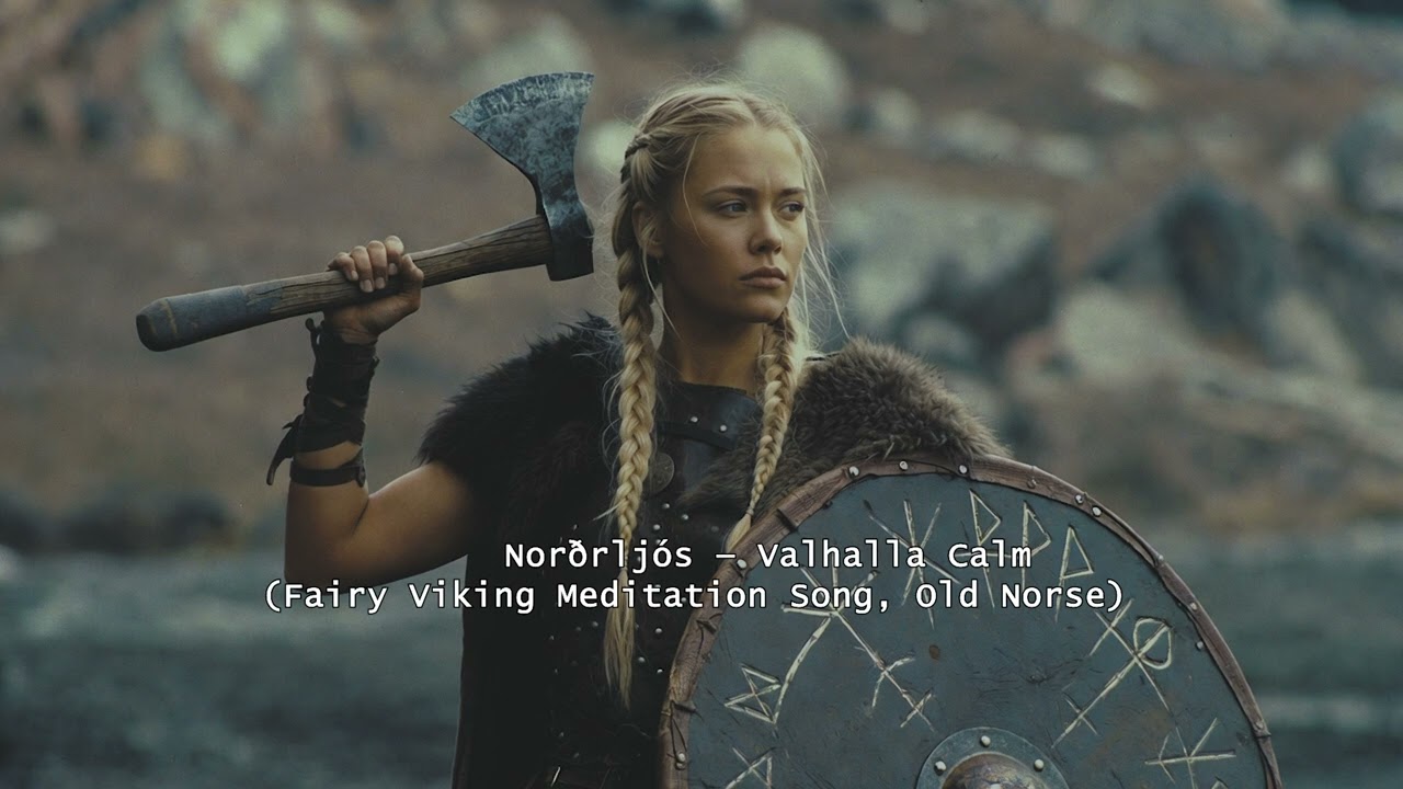 Norðrljós — Valhalla Calm (Fairy Viking Meditation Song, Old Norse) #valhalla