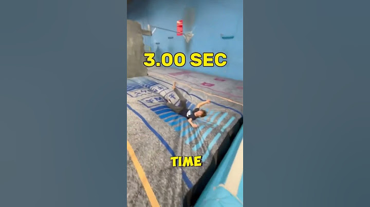 How fast do you think you can go??? #parkour #teambackflip #flip