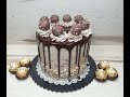 🎂FERRERO ROCHER LAYER CAKE RECIPE 🍰| TARTA FERRERO ROCHER. Recetas de navidad