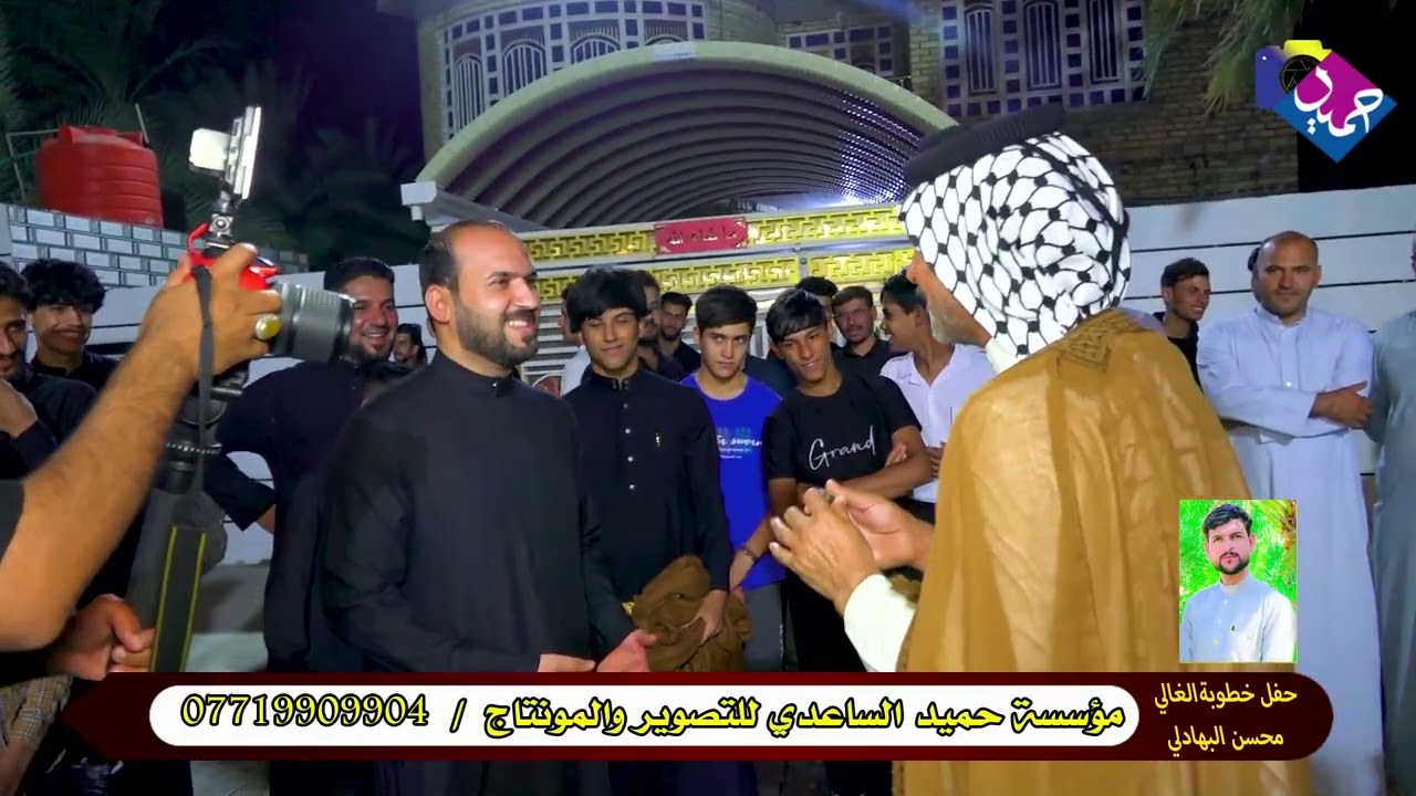 احد الاشخاص يهدي محبس الى المهوال حسون الكعبي بسبب هوسة