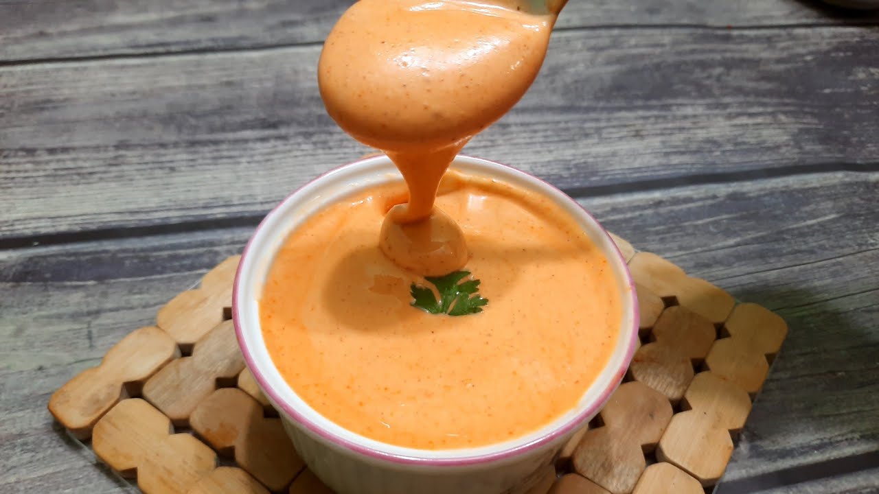 Tandoori Mayonnaise / তন্দুরি মেয়োনিজ রেসিপি / tandoori flavored mayo