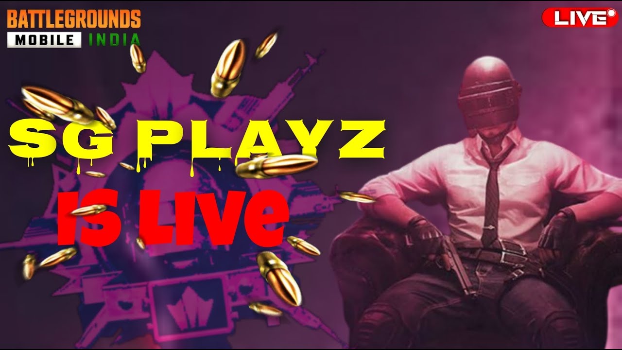 BGMI LIVE IN KANNADA | RUSH GAMEPLAY | BGMI LIVE | SG PLAYZ IS LIVE ...