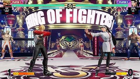 KOF XV | Gato & Rock & B.Jenet 💥 Iori & Chizuru & Kyo | CPU vs CPU AI vs AI