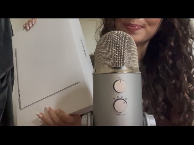 My fifth ASMR video | unboxing MacBook Air M4 💻 + AirPods