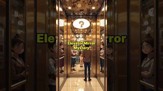 Why Do Elevators Have Mirrors? #shorts #elevator #mirror