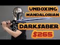 Dballage du sabre laser mandalorian darksaber force fx elite  srie noire  showtime orthodontic arts