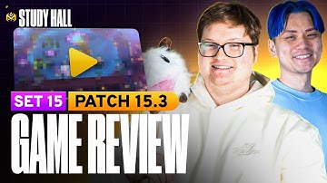 Patch 15.3 and a World Champ VOD Review - Set 15 TFT Study Hall with Dishsoap & Frodan