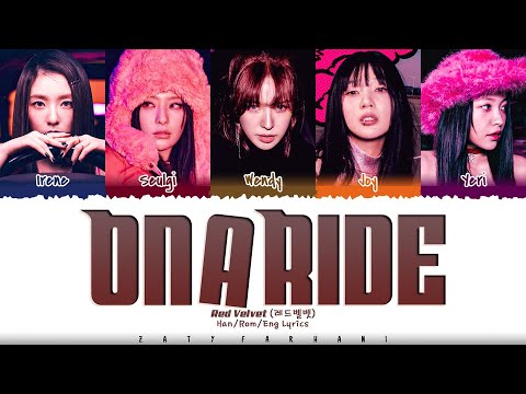 Red Velvet (레드벨벳) - 'On A Ride' (롤러코스터) Lyrics [Color Coded_Han_Rom_Eng]