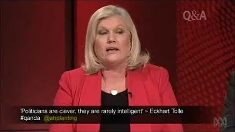 QandA Professor Judith Sloan on 'dim-witted' child...