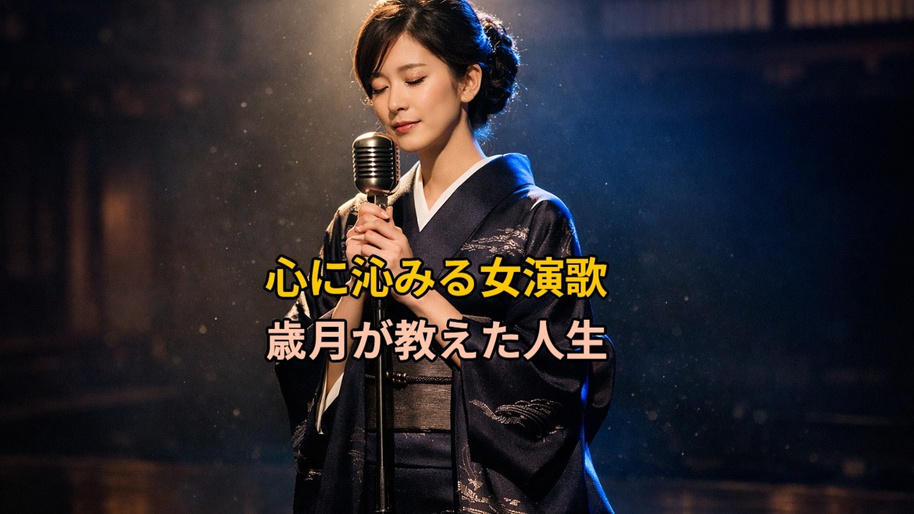 心に沁みる女演歌集｜歳月に教えられた人生の歌