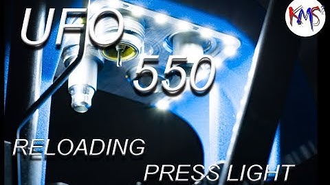 Installation of the UFO 550 Reloading Press LED light kit on the Dillon RL550C
