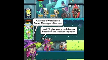 New Super Manager: Selena Amanita! #idleminertycoon