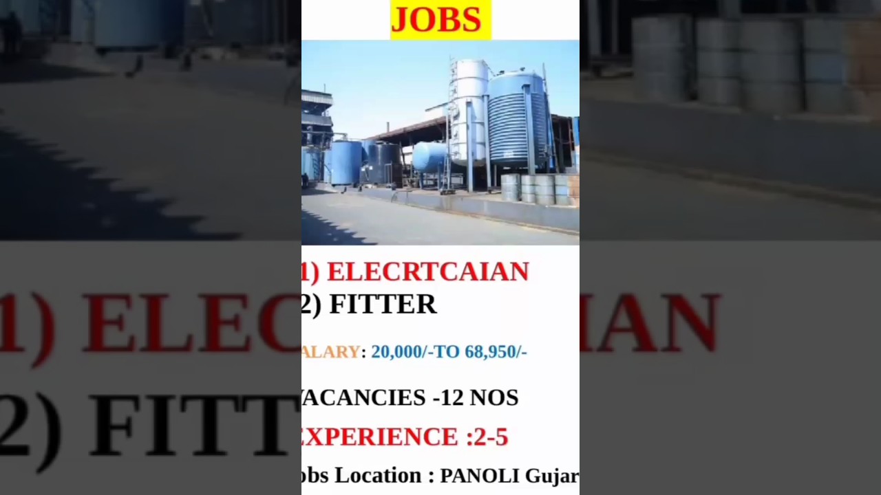 Need job in Ankleshwar 