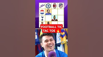 Football TIC TAC TOE with a TWIST 🤯 #shorts #soccer