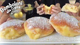 Lemon cream brioches 🍋 baked 🍋 Very soft WITHOUT BUTTER