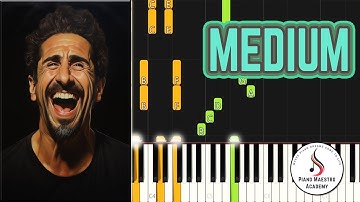 System Of A Down - Hypnotize - Medium Piano Tutorial - Intermediate