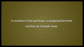 Metafunction Meaning
