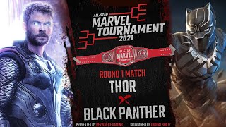 Thor vs Black Panther | ROUND 1 - All-Star Marvel Tournament 2021