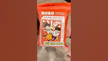 Túi rác bobo dẻo dai, có quai xách chịu lực tới 10kg quá ngon #tranminhdaily #shorts #tuirac