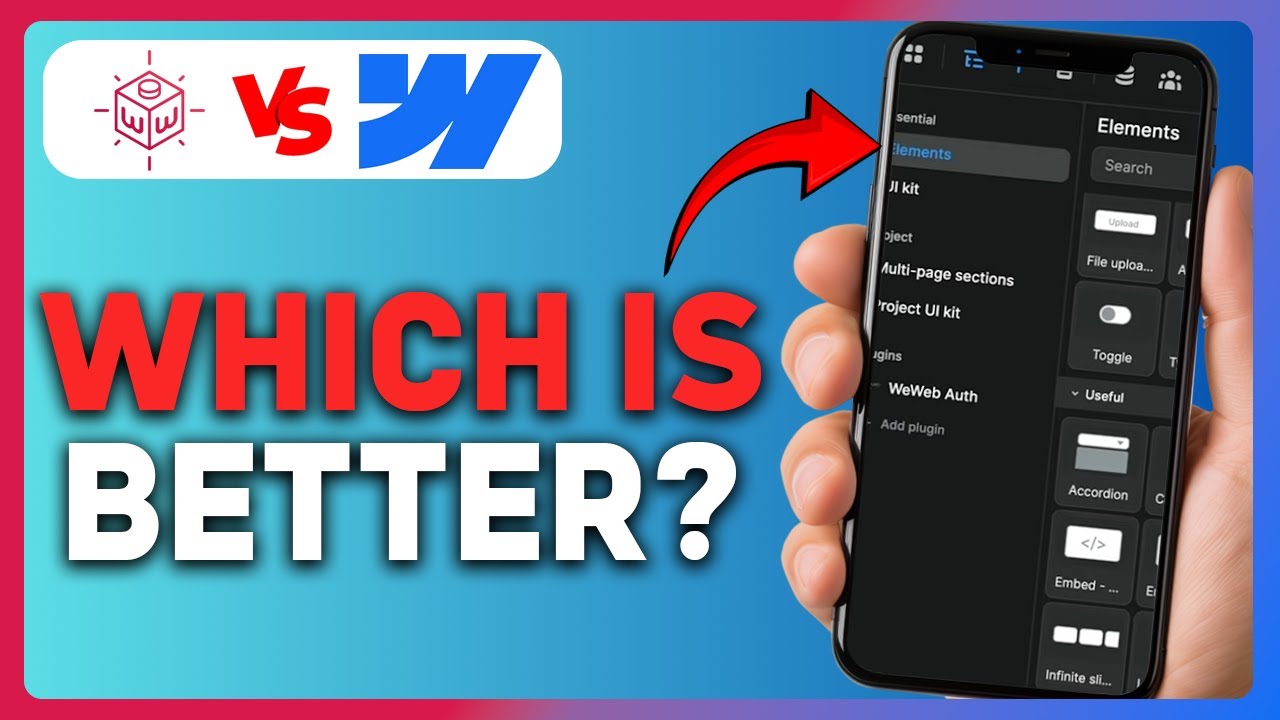 WEWEB VS WEBFLOW – WHICH IS THE BEST NO-CODE WEBSITE BUILDER IN 2025?