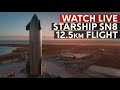 SpaceX's Starship SN8 Epic 12.5 km Flight - The biggest Hop ever of a Starship prototype