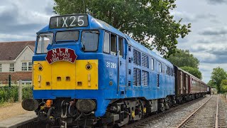 Drivers eye view of the Northampton and Lamport Railway