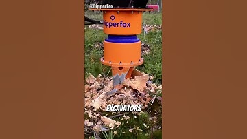 This AWESOME Attachment Can Remove Stumps In seconds #STUMP #machine  #satisfying