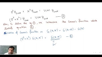 Lecture 3 (Scattering Theory) Born Approximation and validity criteria of born approximation