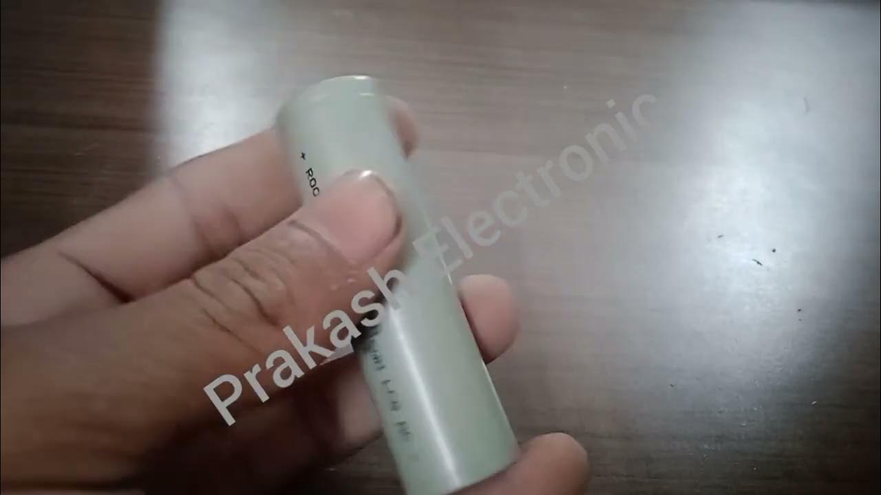 Roofer INR18650 (3C) 2500mAh Rechargeable Li-ion Battery #shorts #