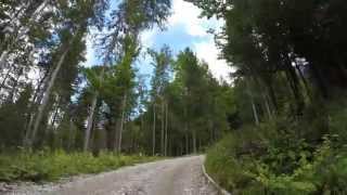 Monte Lussari MTB climb time lapse