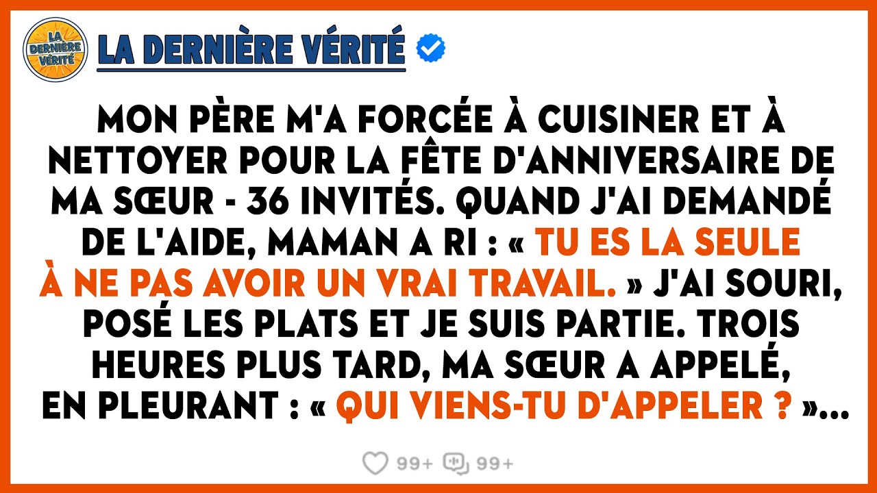 Mon Père M'a Traitée De Chômeuse Et De Bonne À Tout Faire, Jusqu'à L'arrivée D'un Contrat À...