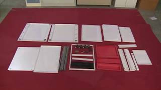 Installation instruction of three drawers mobile pedestal