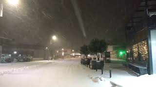 Donji Milanovac 07.01.2026. Božićna Snežna Mećava.