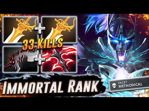Phantom Assassin 33 Kills Immortal Rank - Dota 2 Highlights & Guides TV
